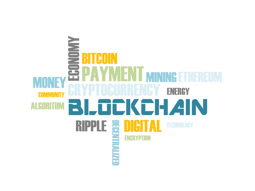 blockchain tags cloud